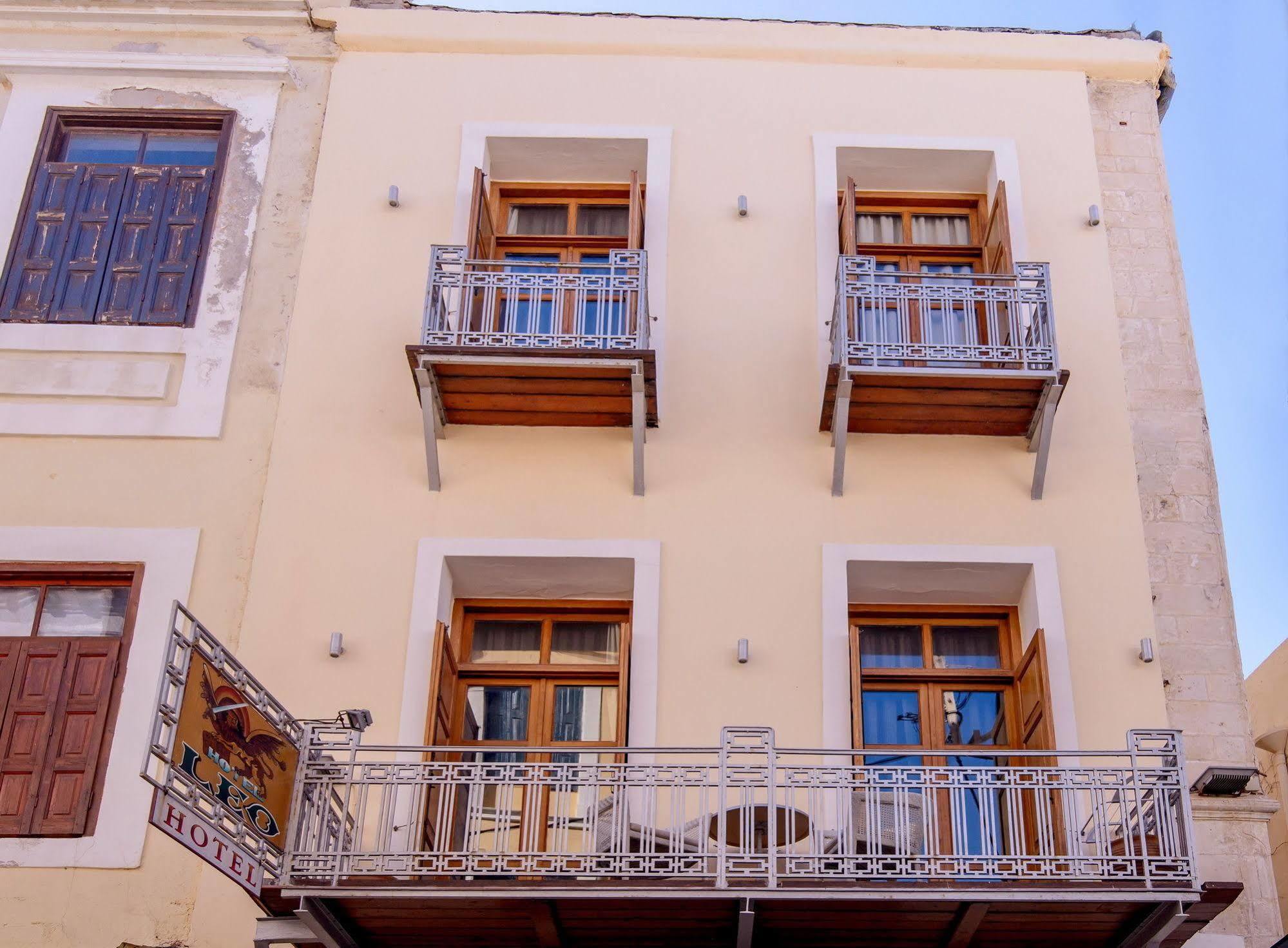Leo Hotel Ретимно Экстерьер фото